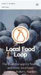 Mobile Screenshot of localfoodloop.com
